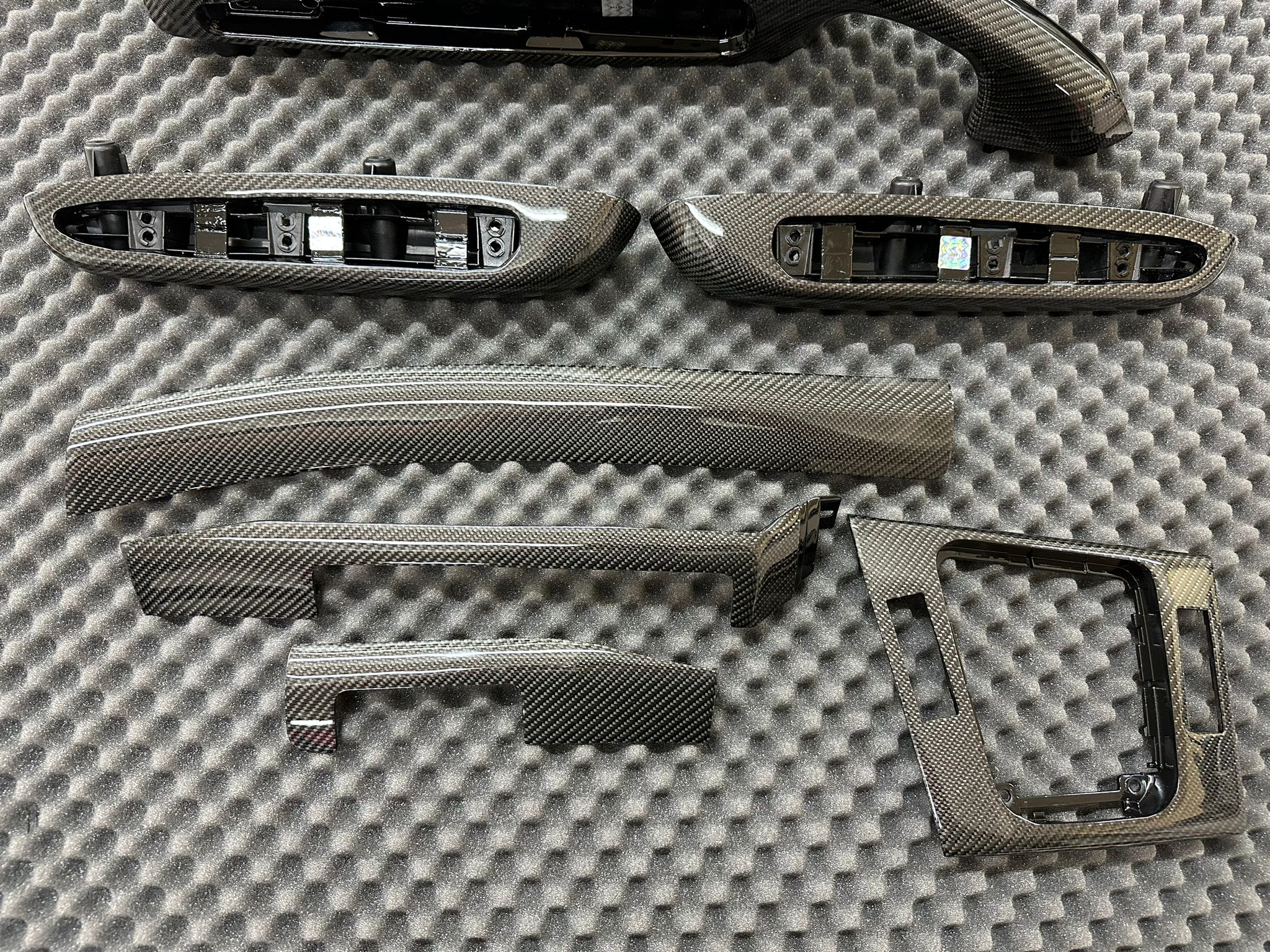 Carbon interior set 8 pieces compatible with BMW E46 M3