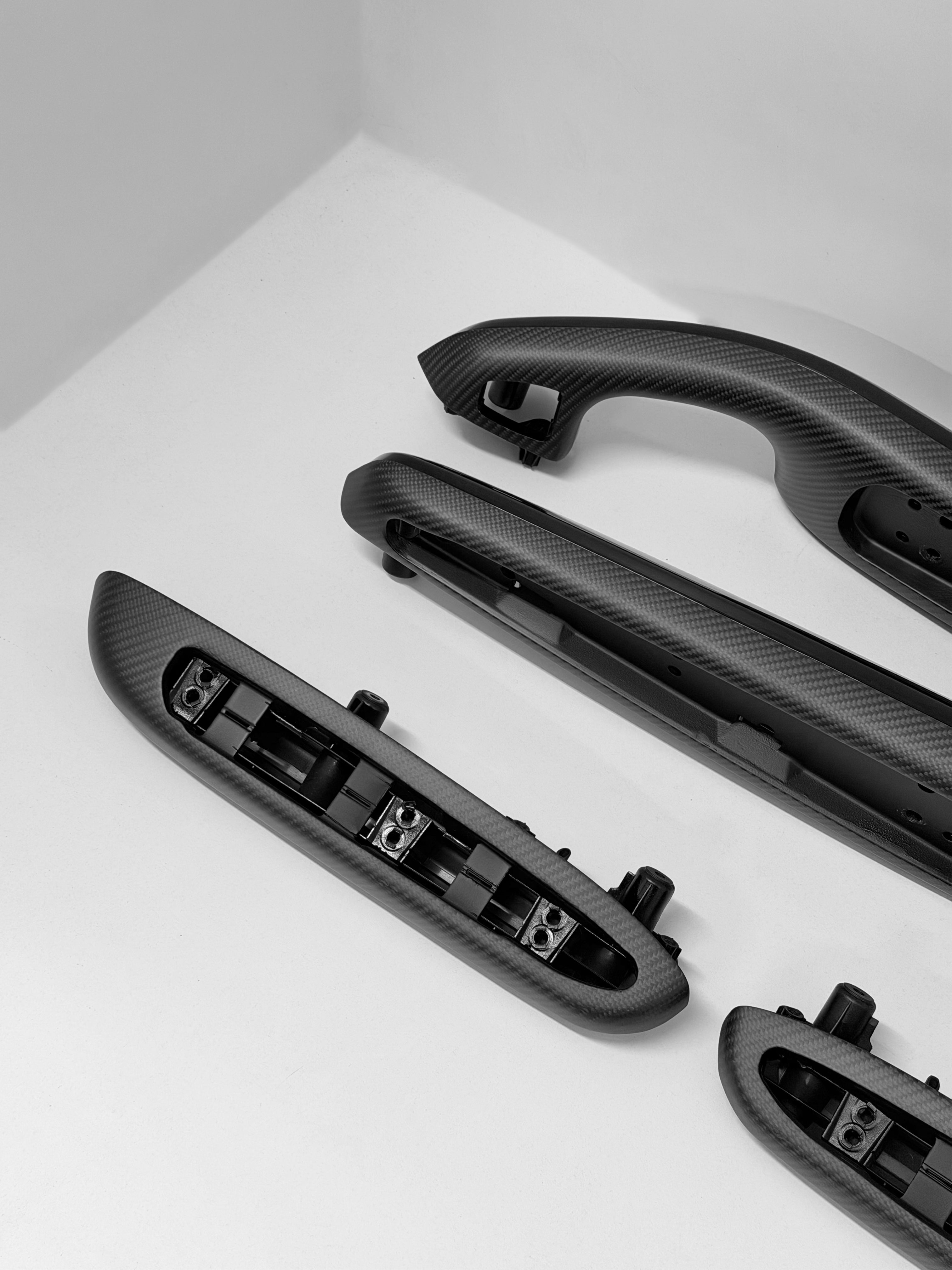 Carbon Türgriffe 4 teilig vorn/hinten kompatibel mit BMW E46 M3/E46 Coupe