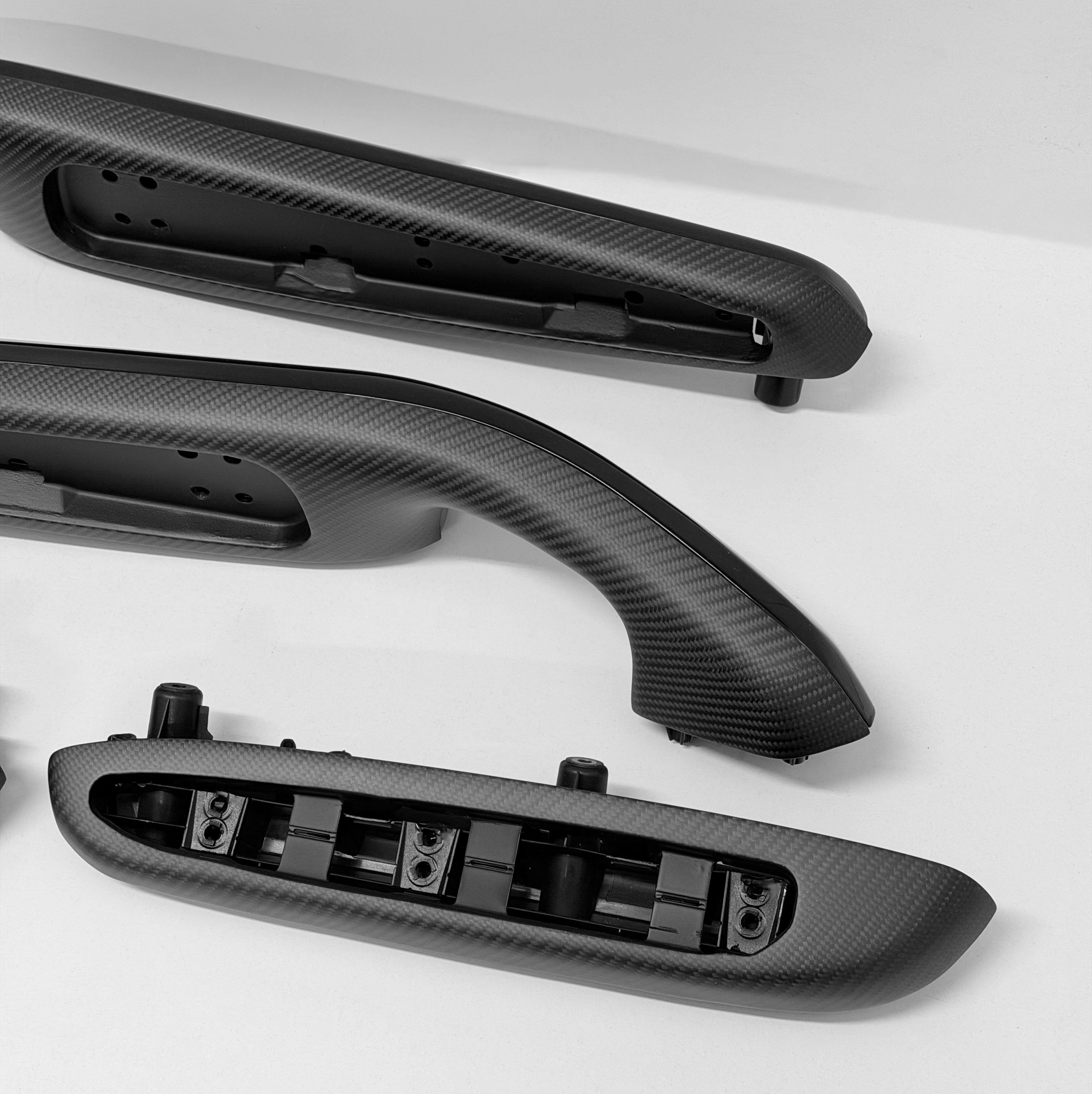 Carbon Türgriffe 4 teilig vorn/hinten kompatibel mit BMW E46 M3/E46 Coupe