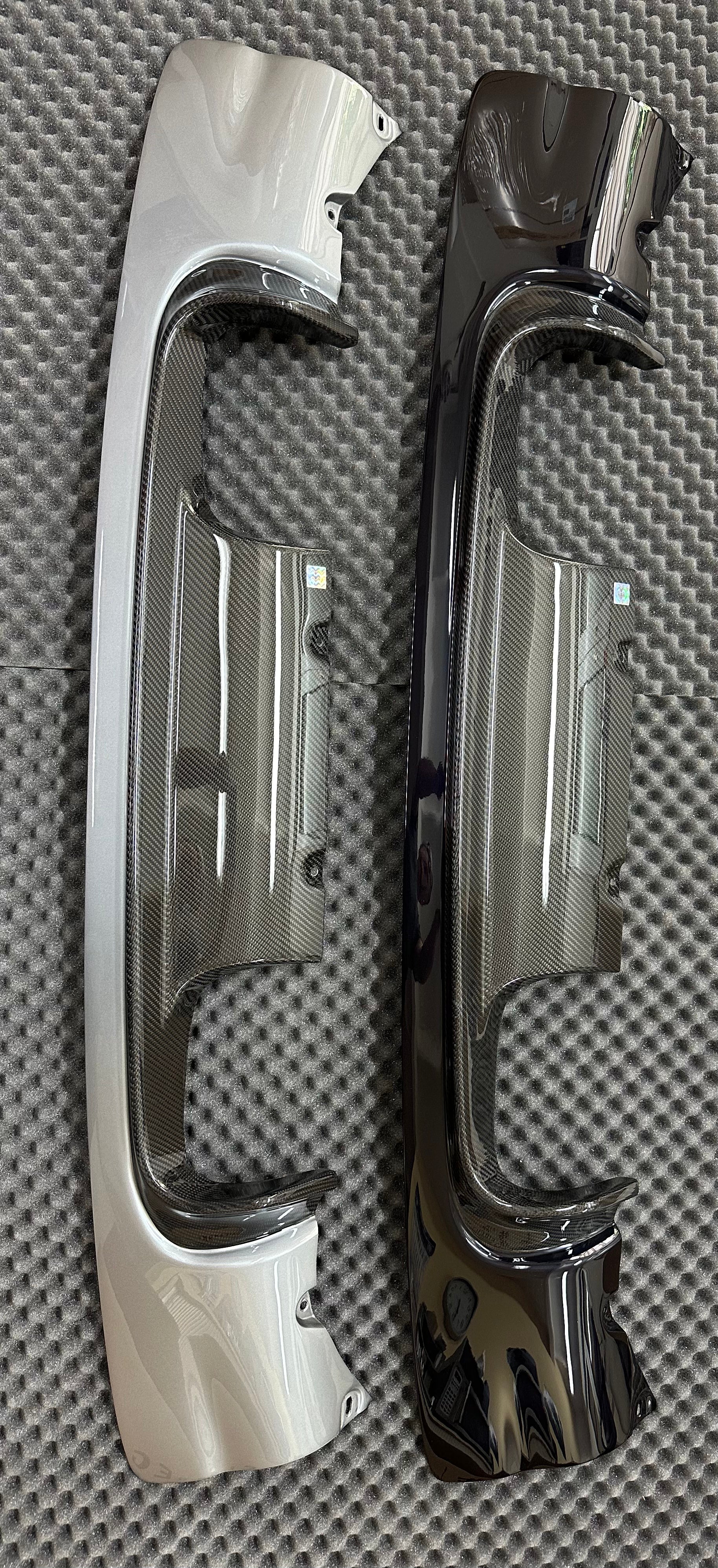 Full carbon rear panel compatible with BMW E46 M3 and CSL