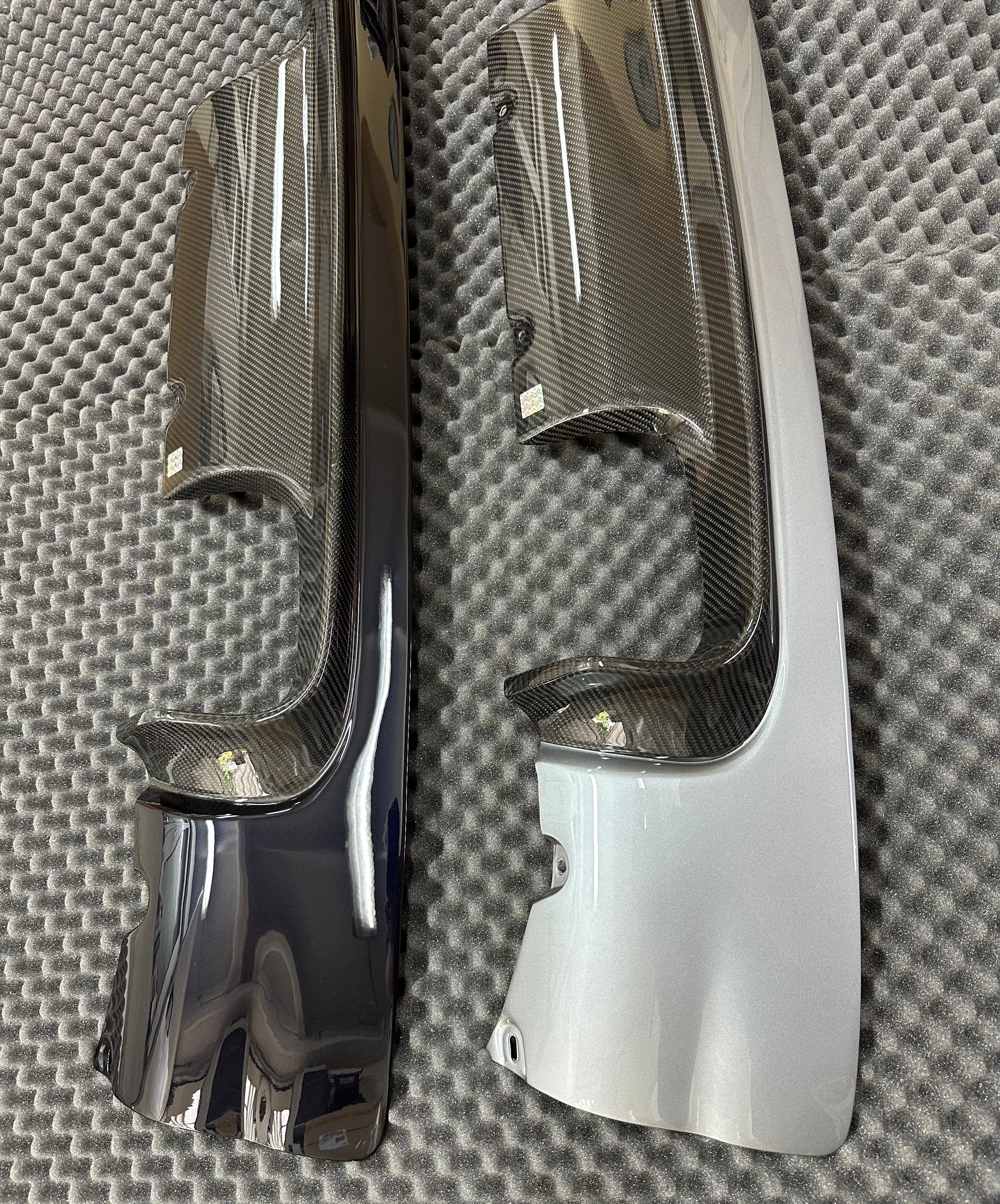 Full carbon rear panel compatible with BMW E46 M3 and CSL
