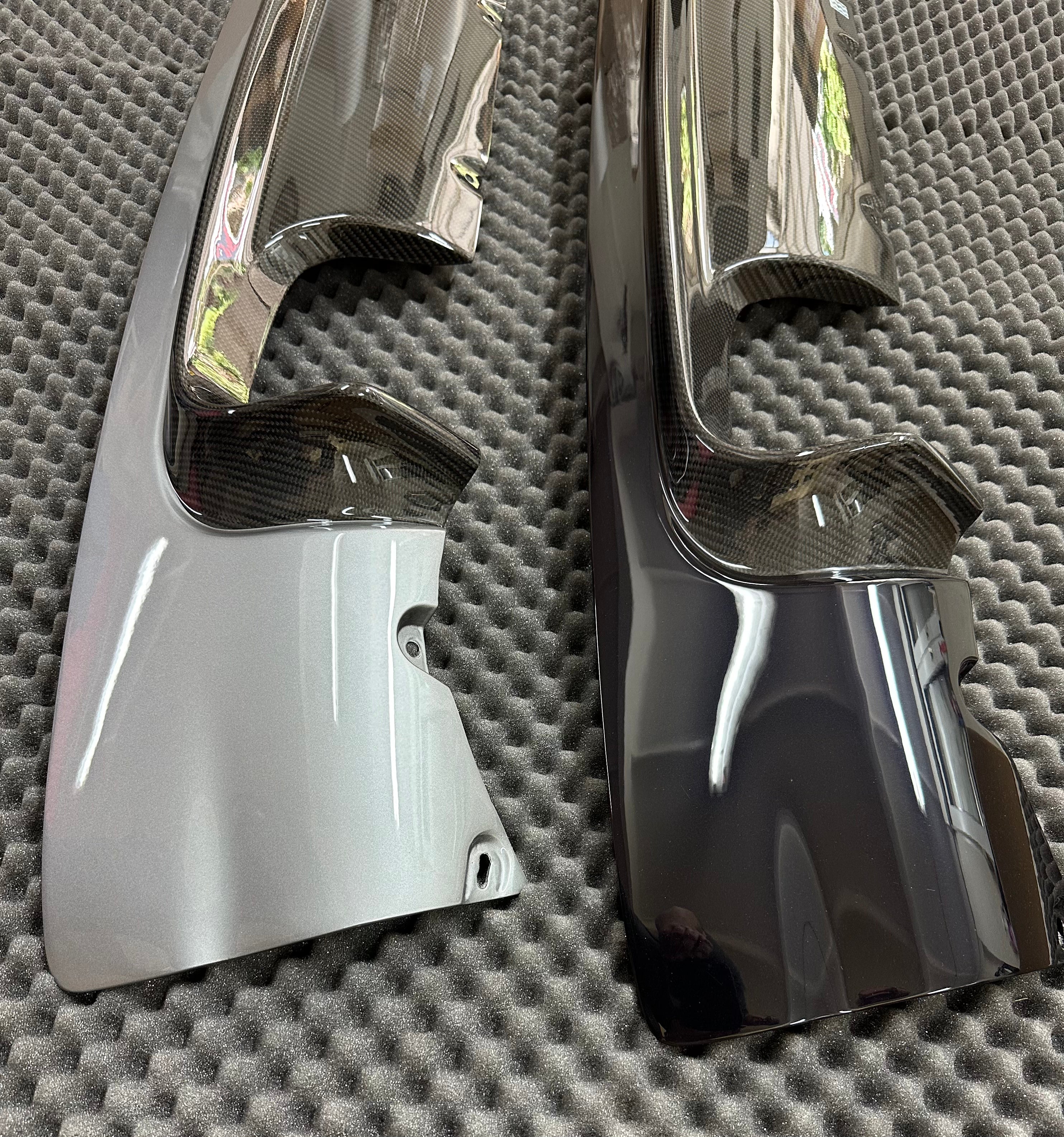 Full carbon rear panel compatible with BMW E46 M3 and CSL