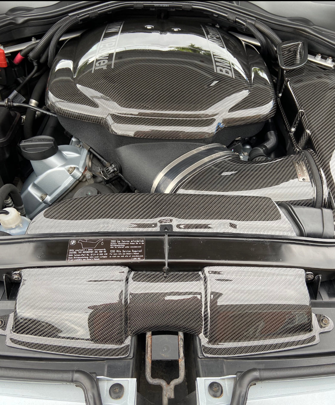 Intake hood carbon - for the E90 E92 M3