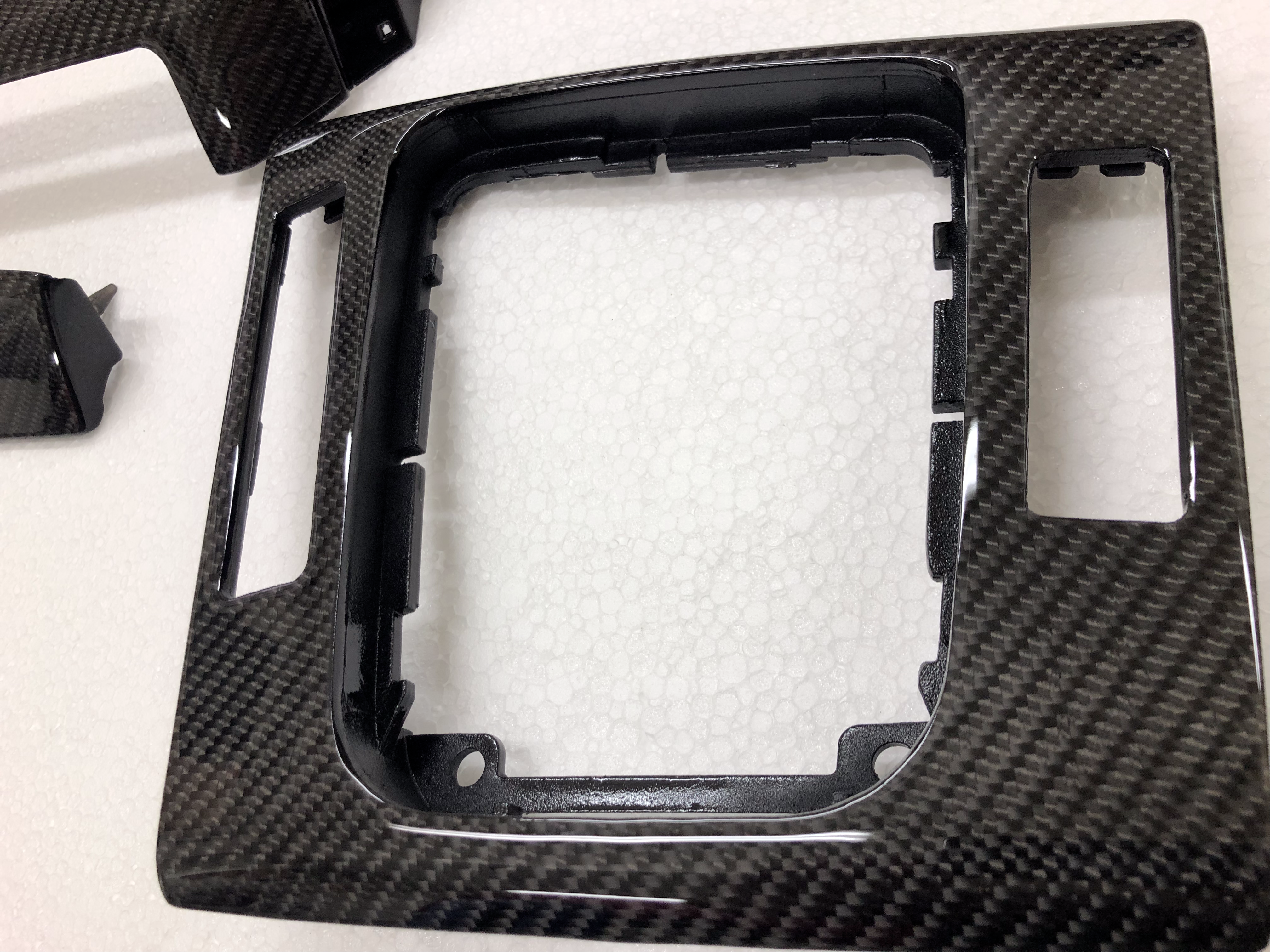 Carbon switch frame without SMG dome compatible with BMW E46 M3 CSL