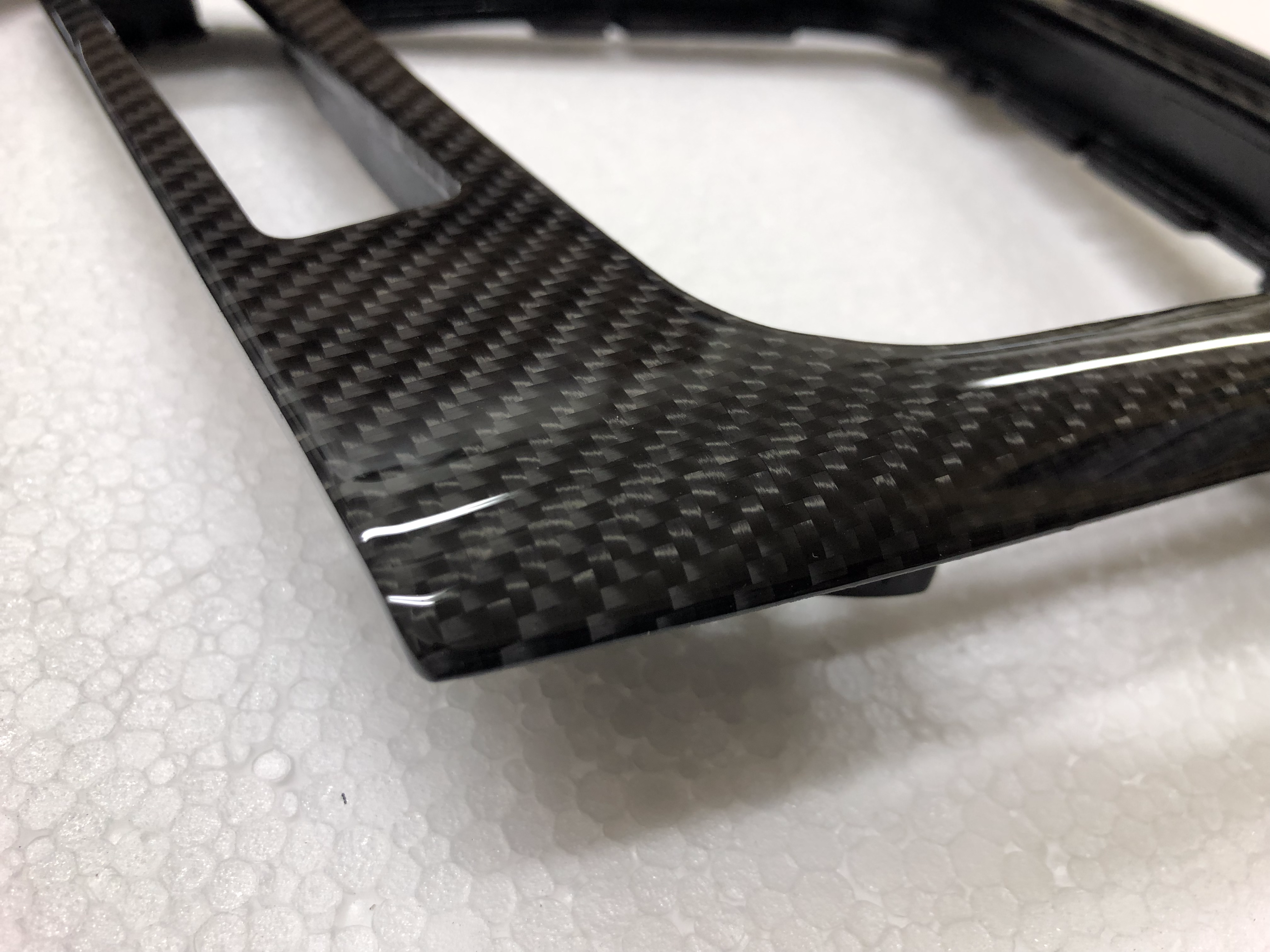 Carbon switch frame including SMG dome compatible with BMW E46 M3 CSL