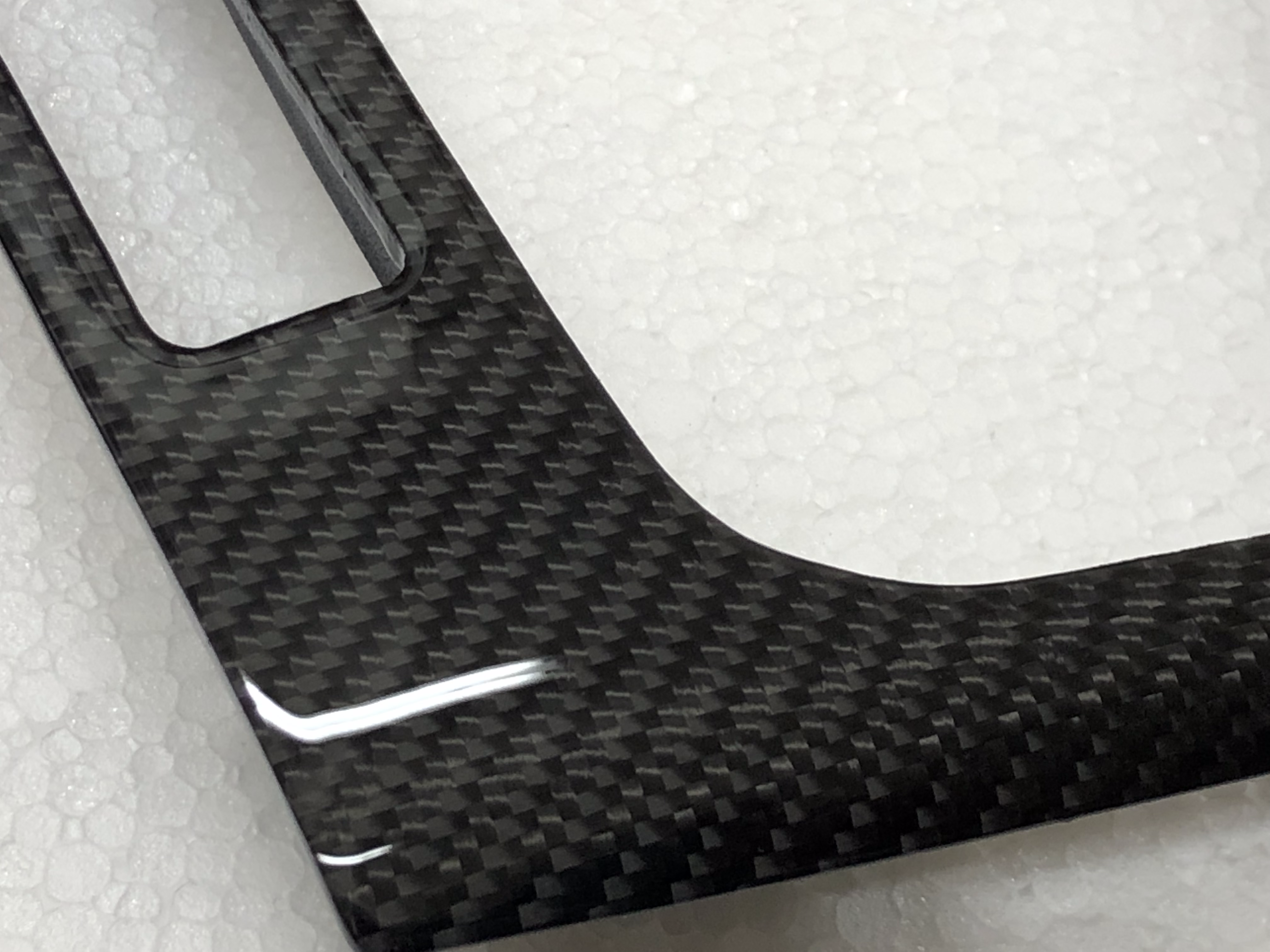 Carbon switch frame including SMG dome compatible with BMW E46 M3 CSL