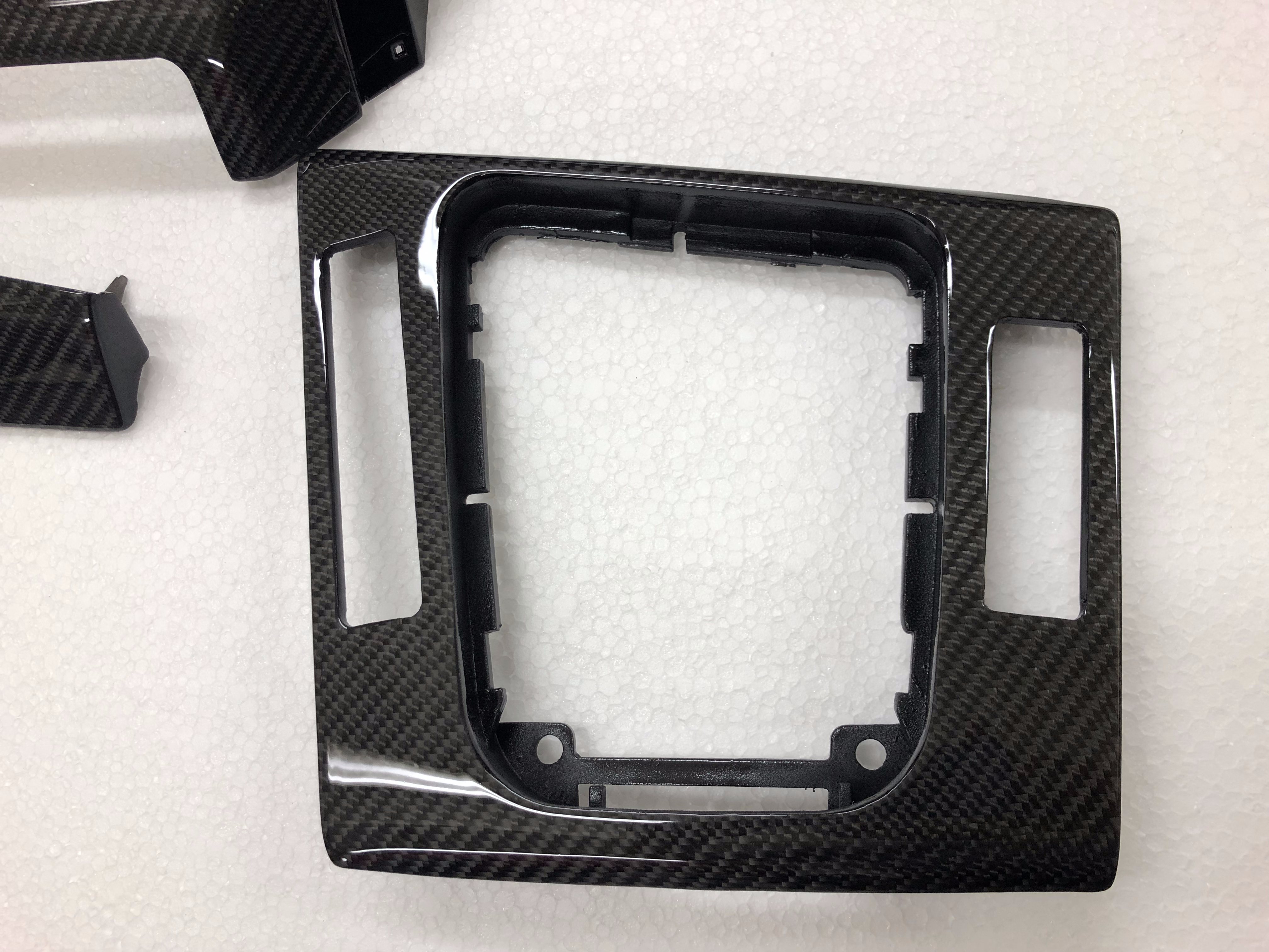 Carbon switch frame including SMG dome compatible with BMW E46 M3 CSL