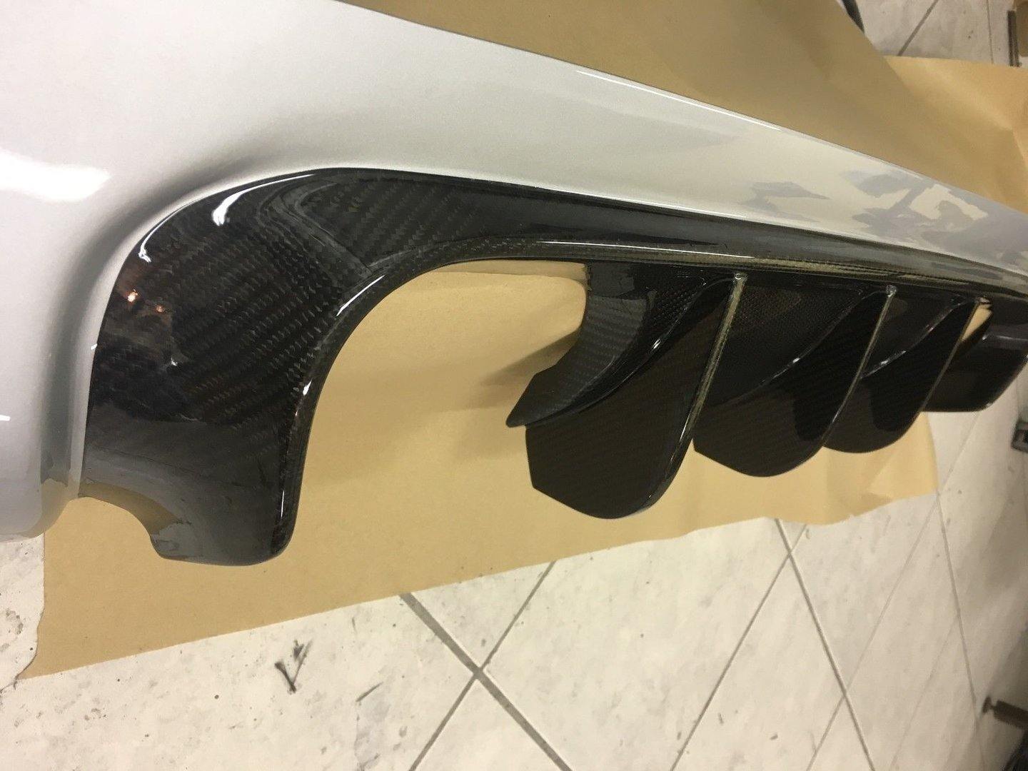 Voll Carbon Diffusor Heckblende - BMW E46 M3/CSL GT - Carboproject