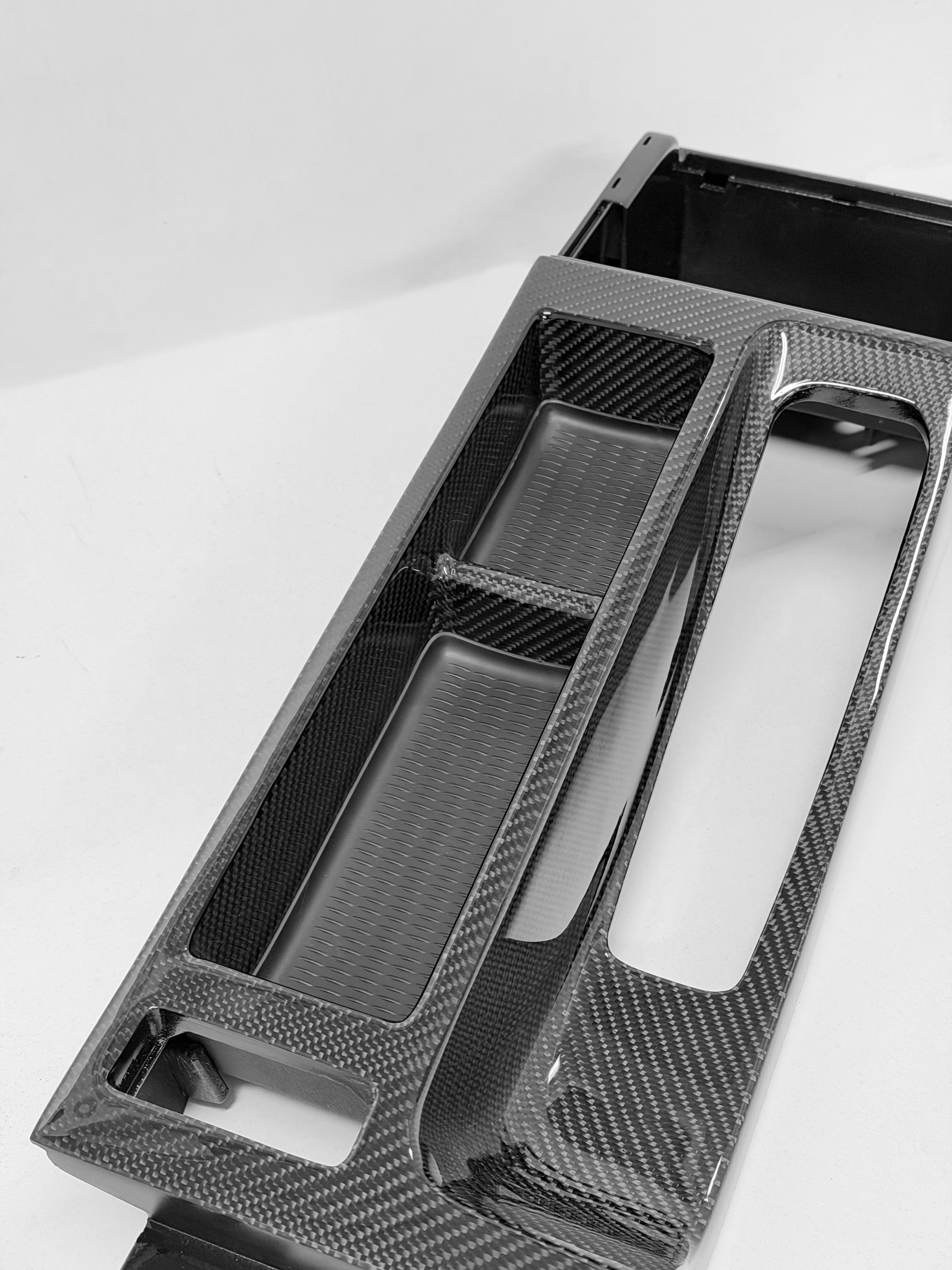 Carbon Mittelkonsole V2 kompatibel mit E46