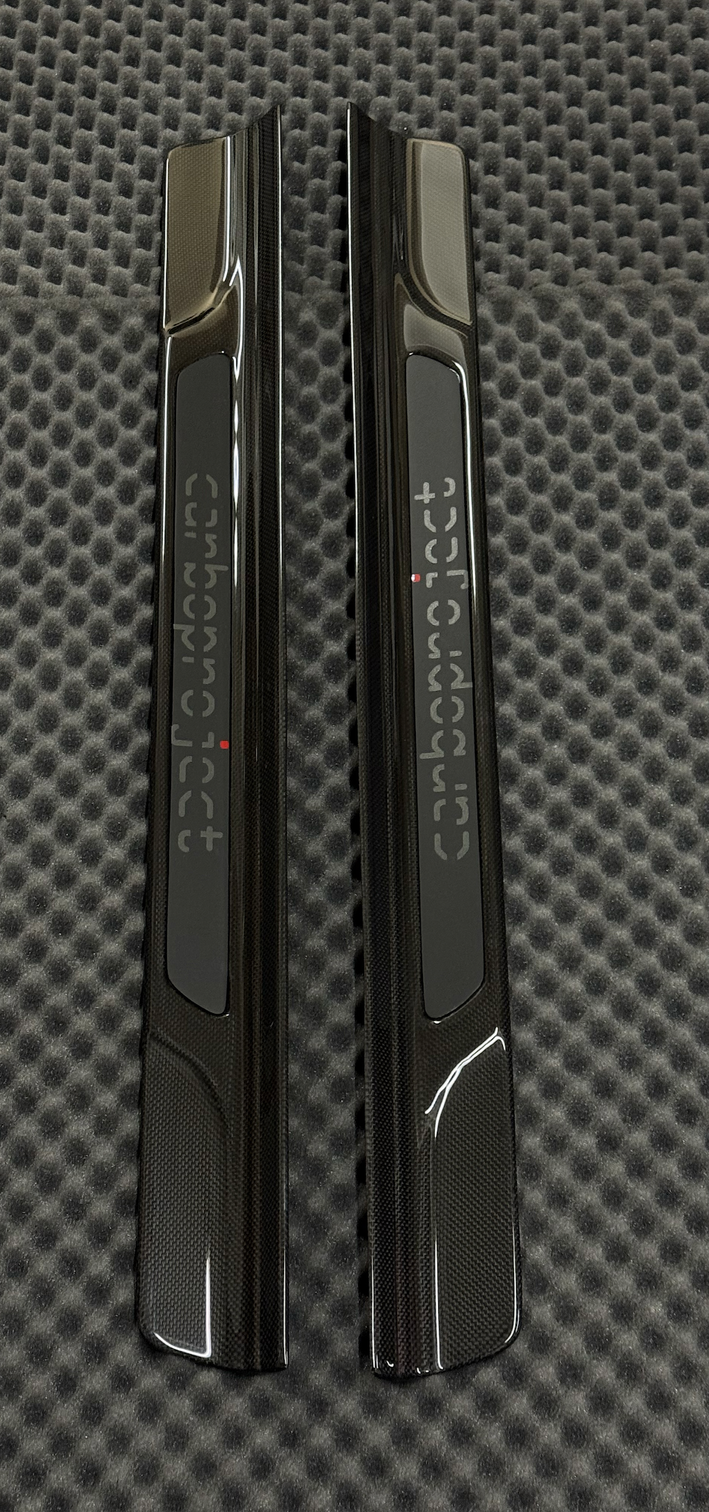 Full carbon door sills for the BMW E46 M3