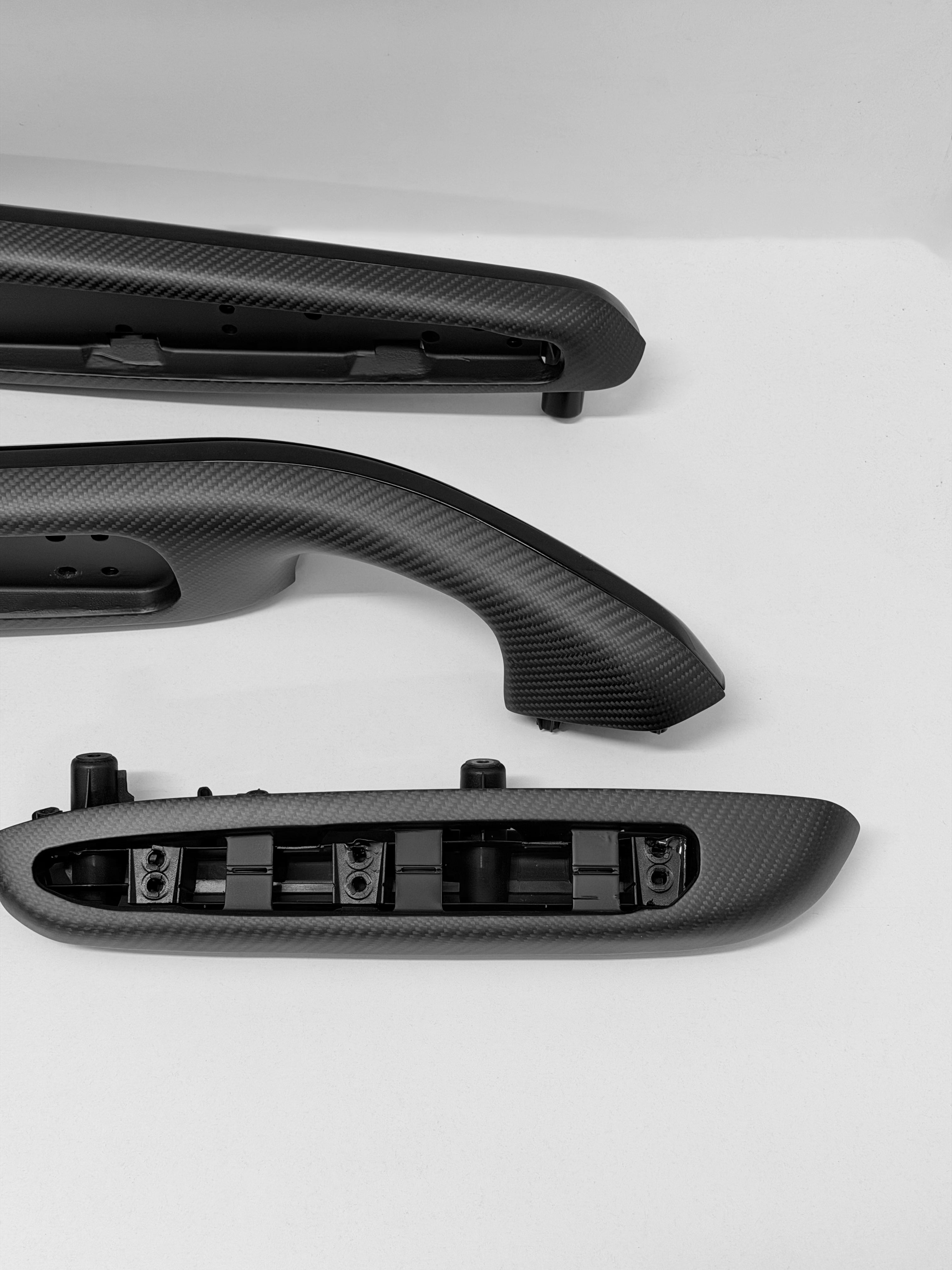 Carbon Türgriffe 4 teilig vorn/hinten kompatibel mit BMW E46 M3/E46 Coupe