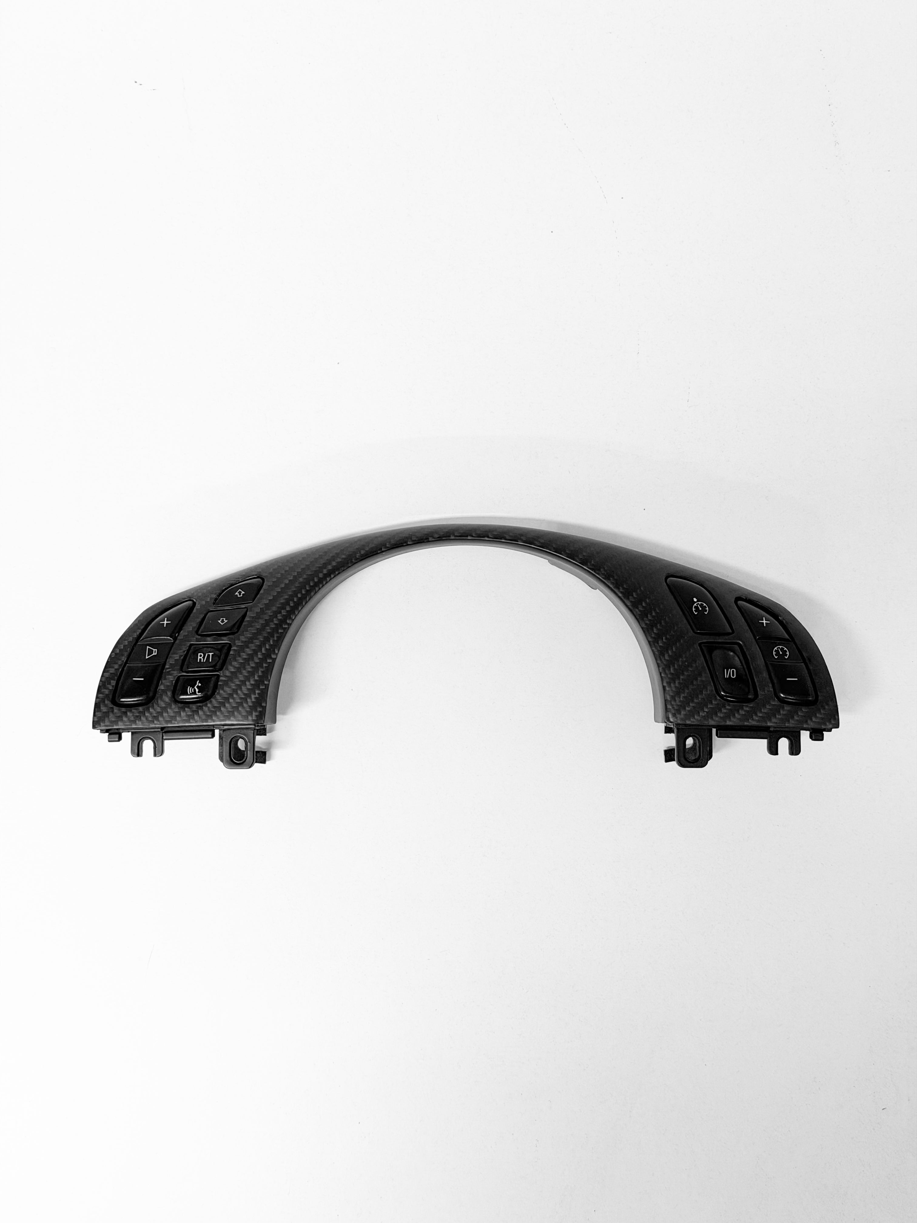 Carbon steering wheel cover above compatible with BMW E46 / M3