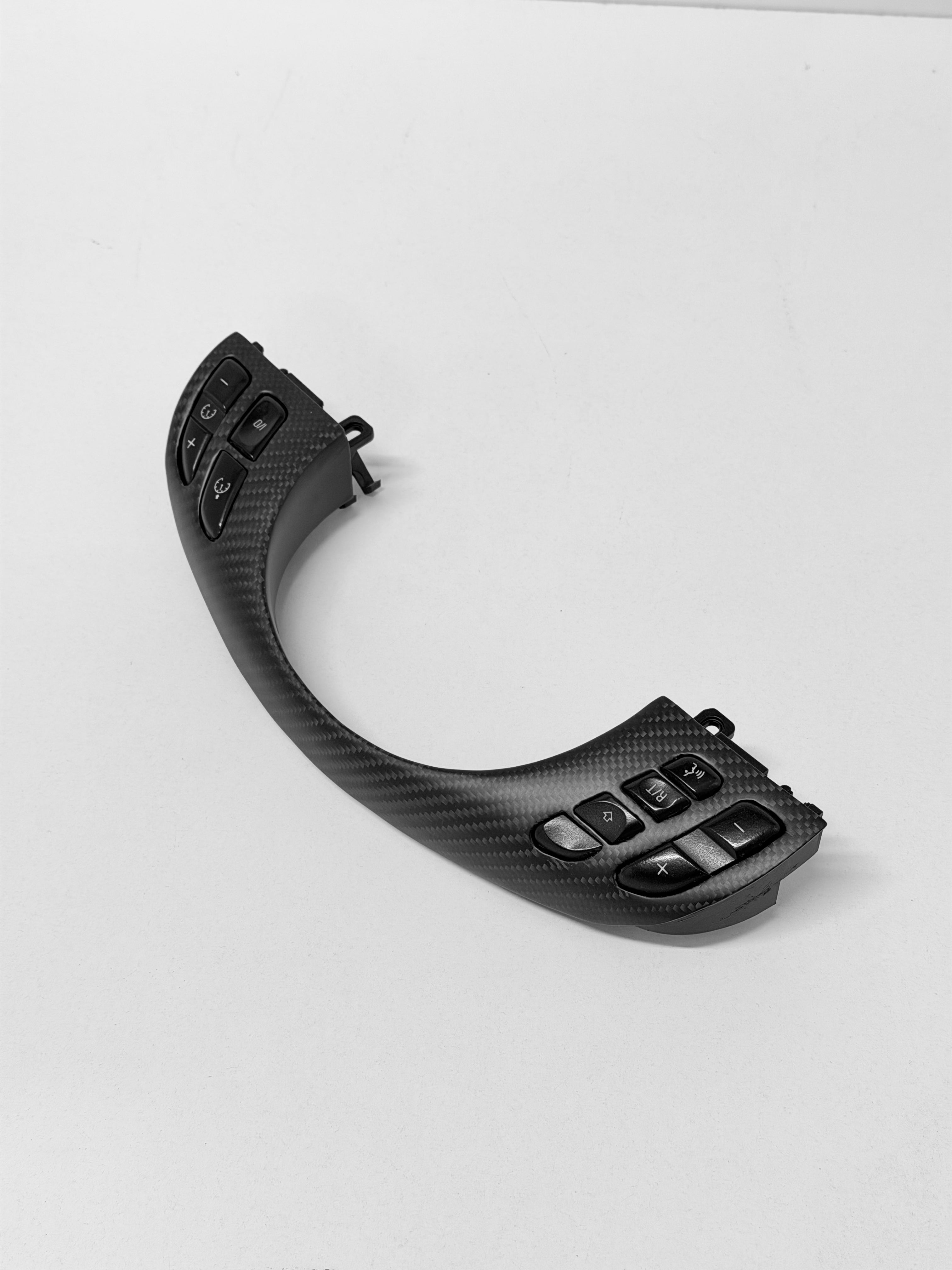 Carbon steering wheel cover above compatible with BMW E46 / M3
