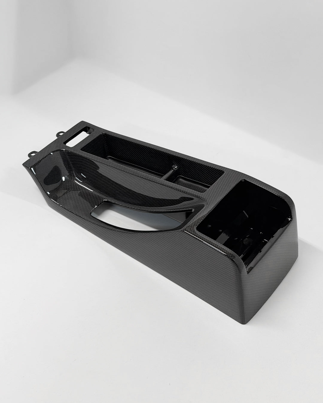 Premium Carbon Mittelkonsole kompatibel mit BMW E46 Innenraum Upgrade