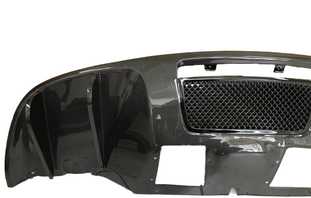 Audi R8 V8 4,2L - Heck Diffusor Heckblende DTM Version - Carboproject