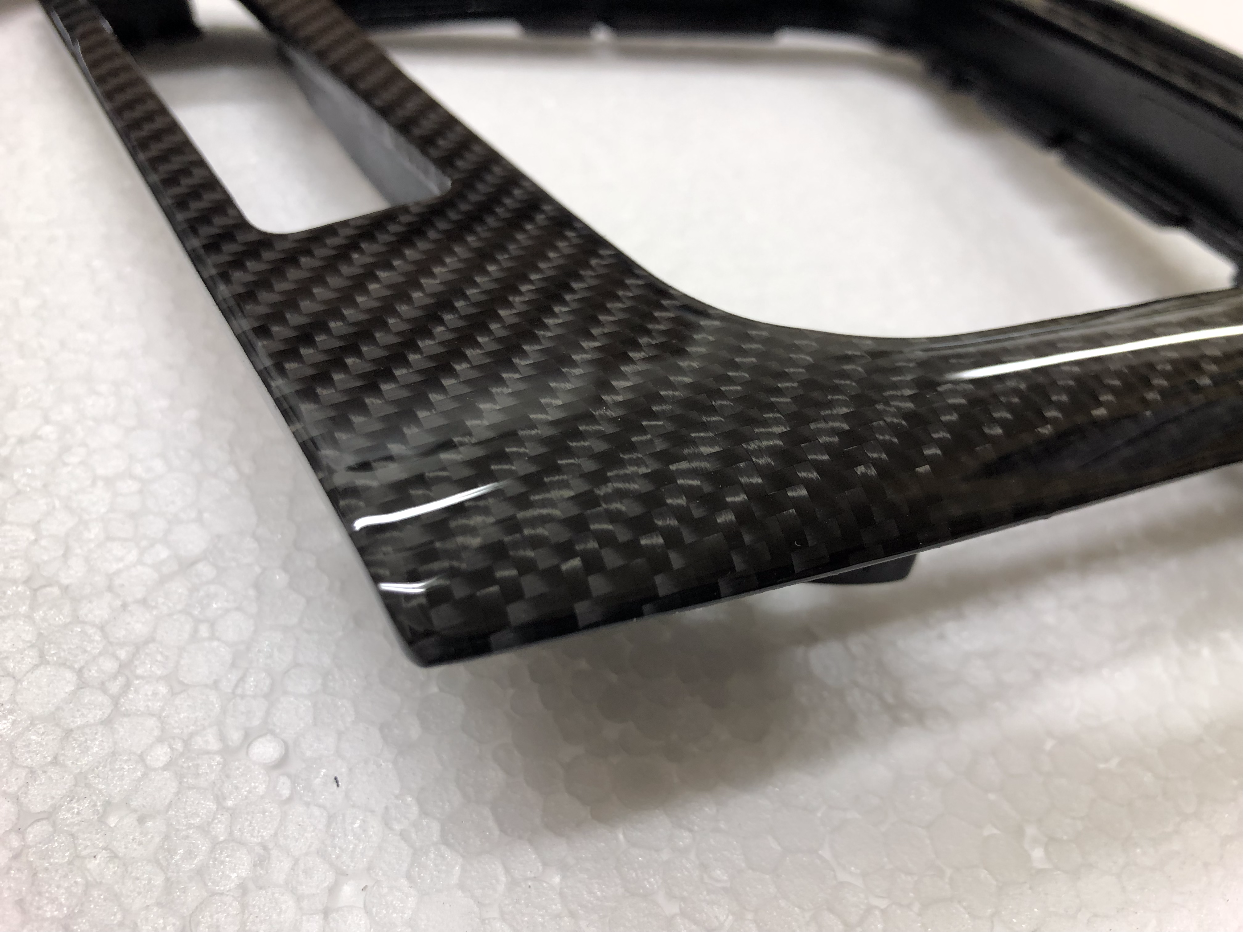 Carbon switch frame including SMG dome for the BMW E46 M3 CSL
